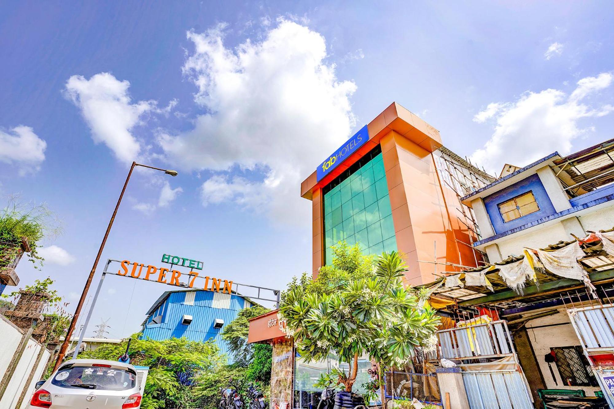 Fabexpress Super 7 Inn - Nr Rabale Station Navi Mumbai Exterior photo